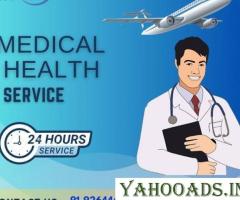 Utilize World-Best Air Ambulance Service in Guwahati with Ventilator Support