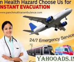 Pick Panchmukhi Air Ambulance Services in Guwahati with Best Medical Support
