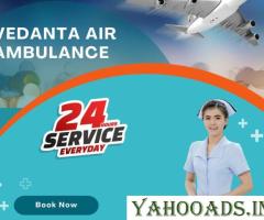 Pick Vedanta Air Ambulance Service in Kochi with Dependable Medical System - 1