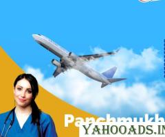 Take World-Class Panchmukhi Air Ambulance Services in Guwahati with Specialized Doctors - 1