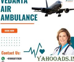 Book Vedanta Air Ambulance in Guwahati with Reliable Medical System