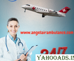 Pick Angel Air Ambulance Service in Guwahati With ICU Support Tool