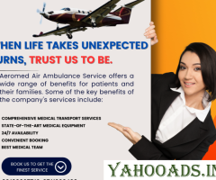 Expert Care in the Air: Aeromed Air Ambulance Service in Guwahati - 1