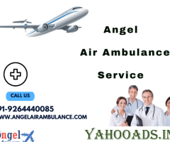 Get Top Class Angel Air Ambulance Service in Dibrugarh With Hi-Tech ICU Features