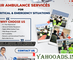 Aeromed Air Ambulance Service in Kolkata - Go To Get the Best Treatment